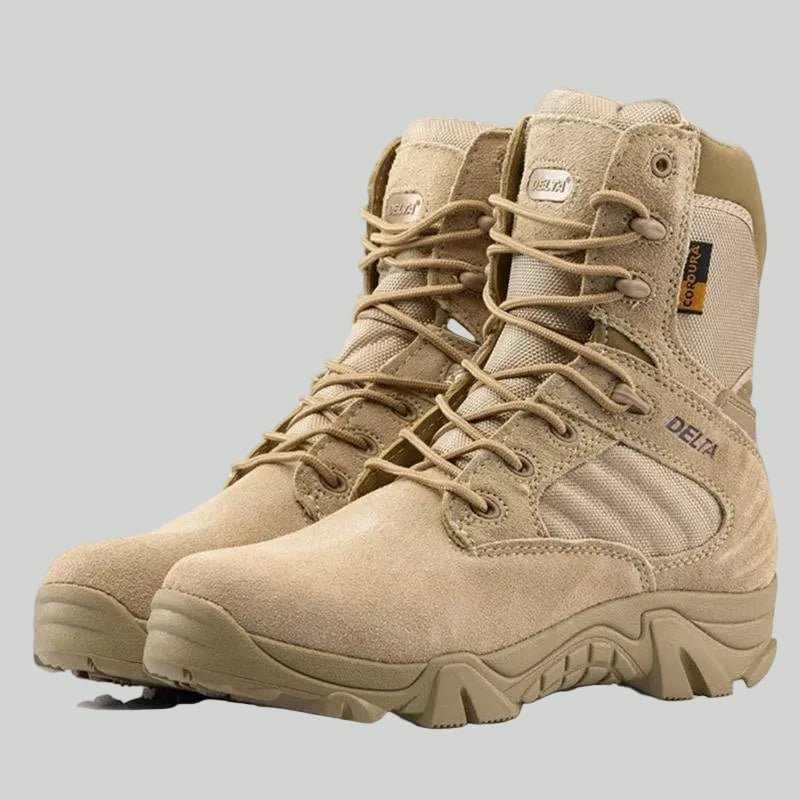 Men’s Lightweight Waterproof Tactical Hiking Shoes – Grip Sole for Outdoor Use - Bush Range