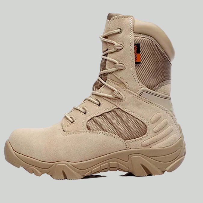 Men’s Lightweight Waterproof Tactical Hiking Shoes – Grip Sole for Outdoor Use - Bush Range