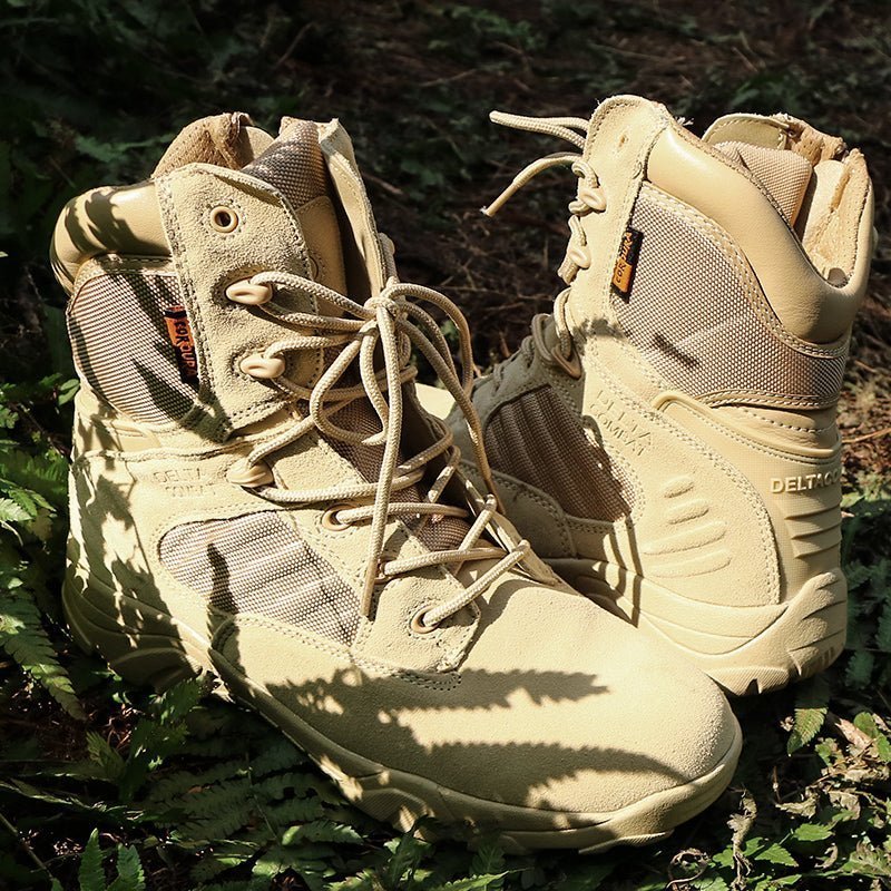 Men’s Lightweight Waterproof Tactical Hiking Shoes – Grip Sole for Outdoor Use - Bush Range