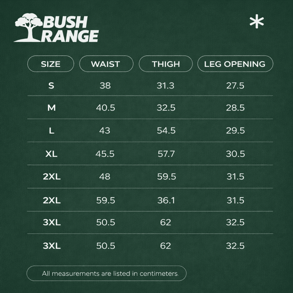 Men’s MTB Cargo Shorts – Durable Cycling Shorts with Zippered Pockets - Bush Range