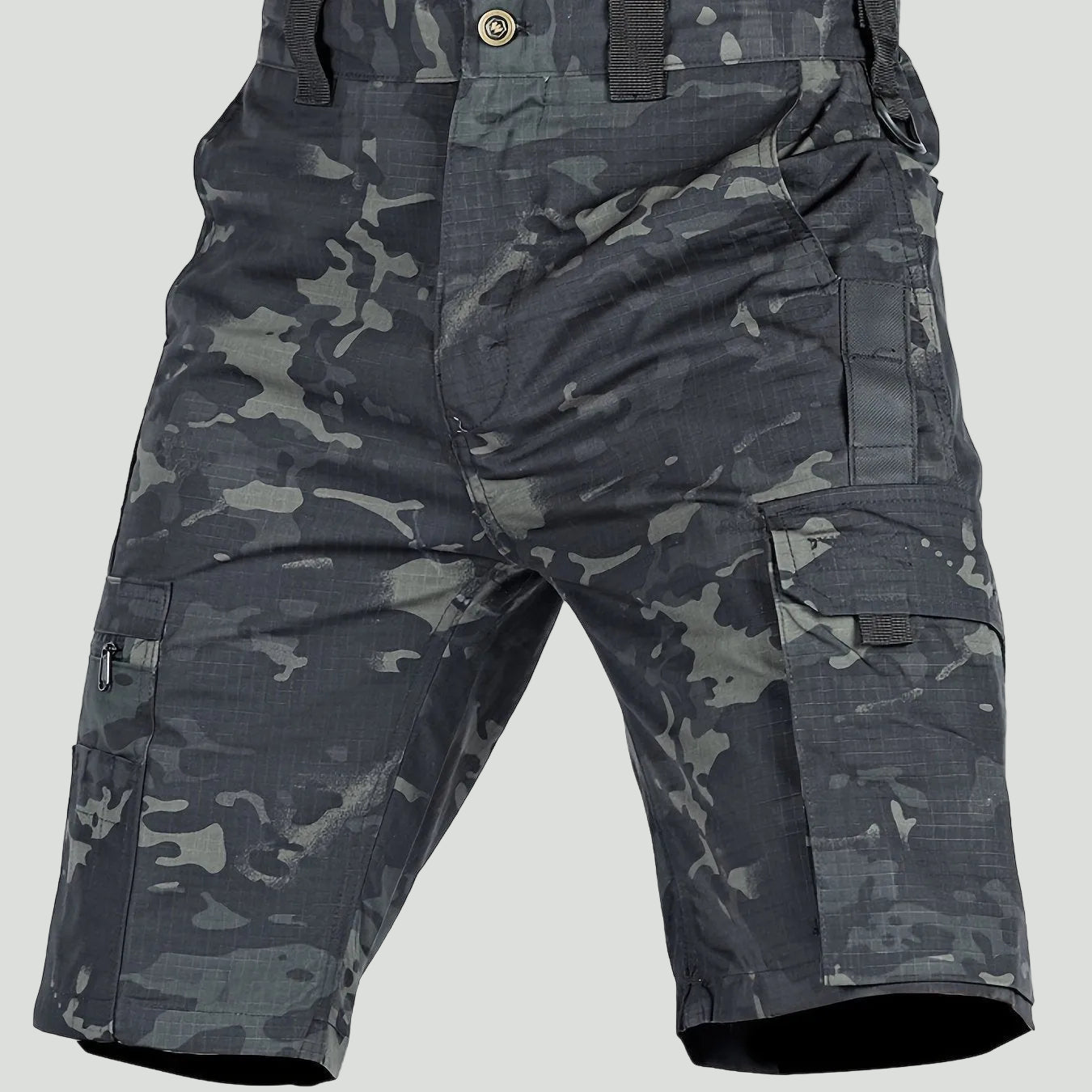 Men’s Multi Pocket Outdoor Cargo Shorts – Lightweight Summer Use - Bush Range