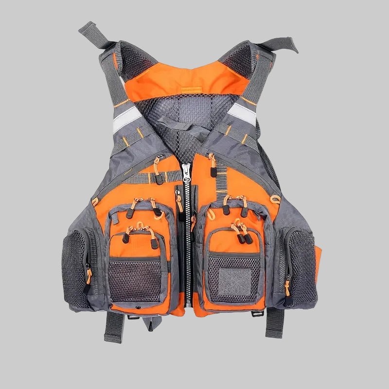 Men’s Multi - Pocket Outdoor Vest – Breathable Design for Fishing - Bush Range