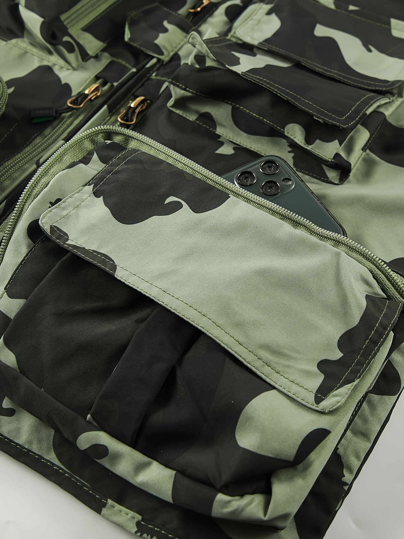 Men’s Multi - Pocket Outdoor Vest – Lightweight & Breathable for Fishing and Field Use - Bush Range
