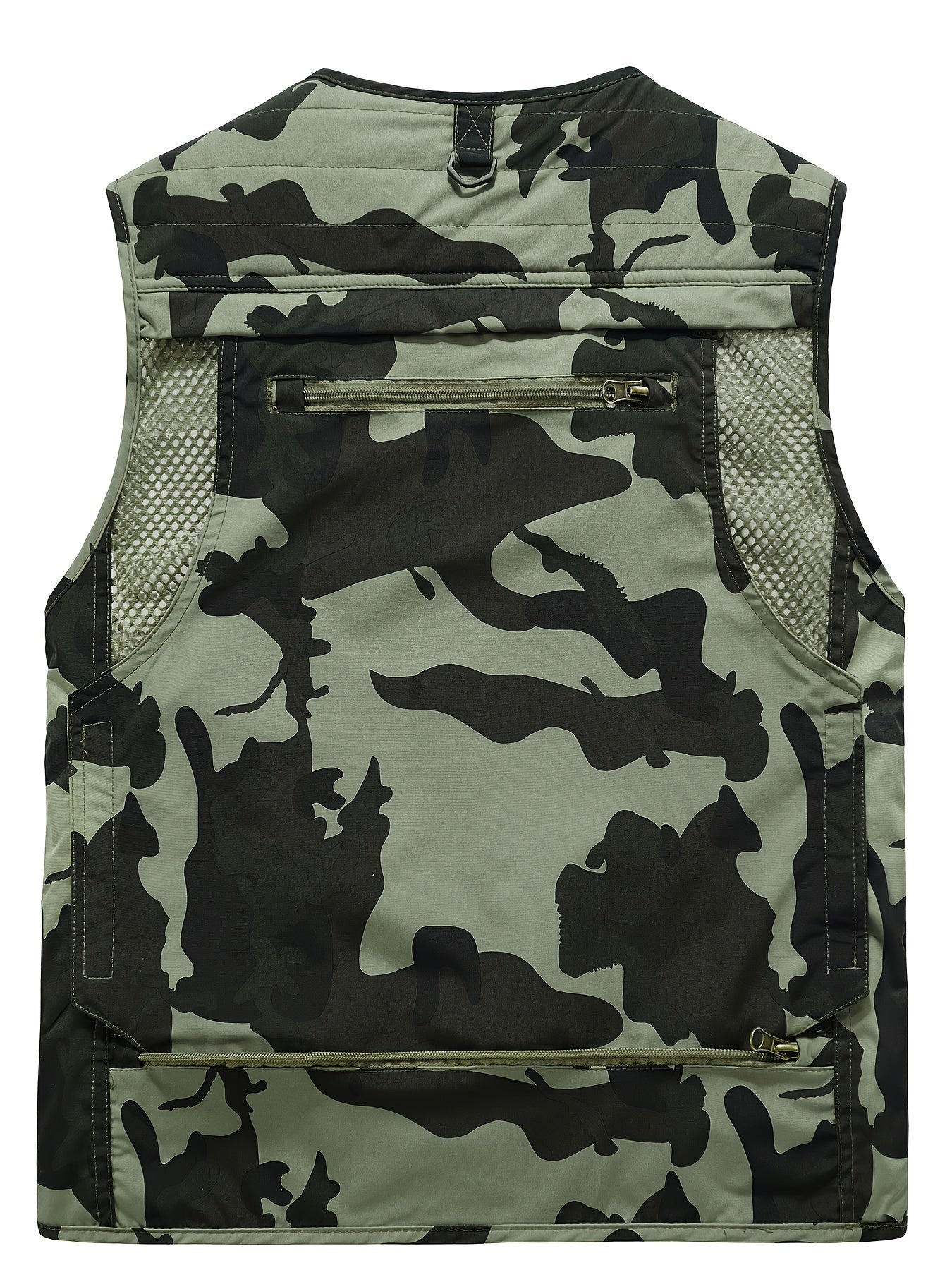 Men’s Multi - Pocket Outdoor Vest – Lightweight & Breathable for Fishing and Field Use - Bush Range