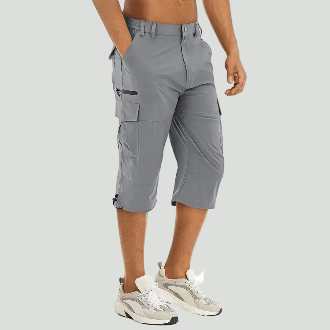 Outdoor Cargo Shorts – Knee - Length Design with Adjustable Fit - Bush Range