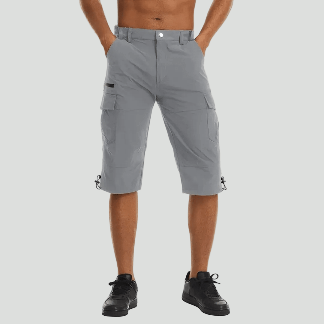 Outdoor Cargo Shorts – Knee - Length Design with Adjustable Fit - Bush Range