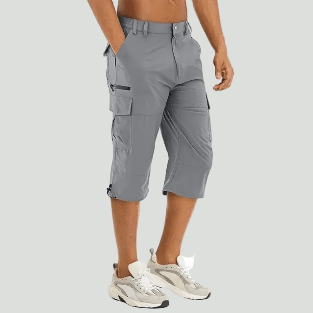 Outdoor Cargo Shorts – Knee - Length Design with Adjustable Fit - Bush Range