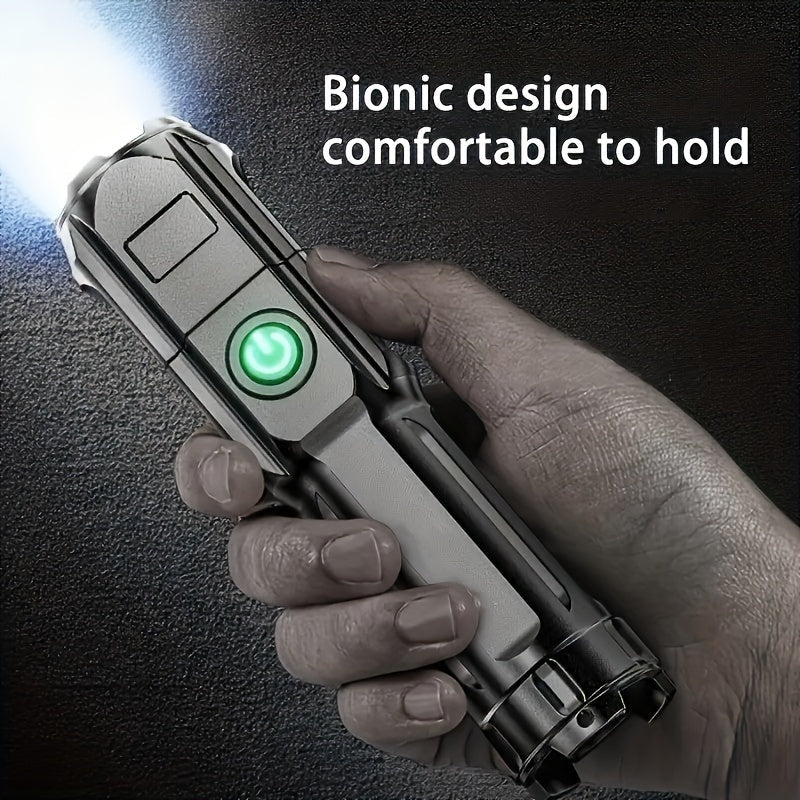 Portable Zoom Torch with Focusable Beam – Compact & Rechargeable - Bush Range