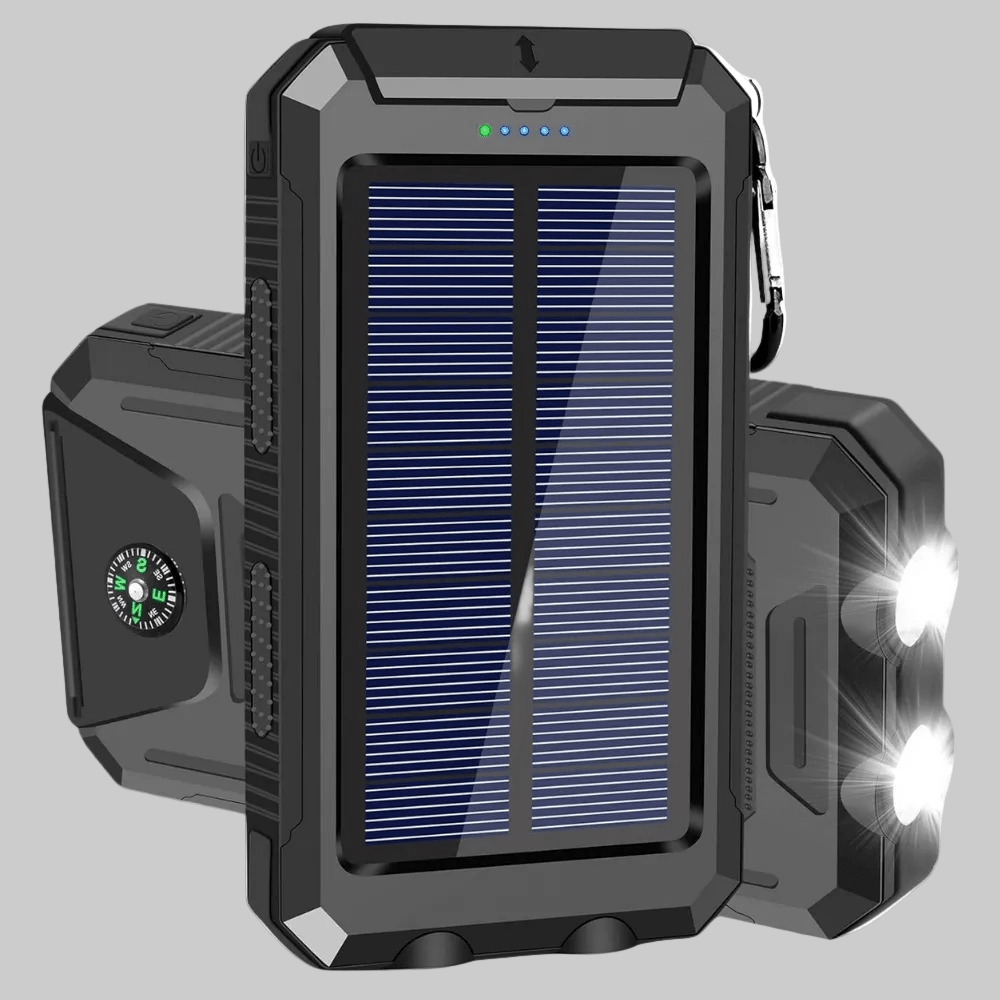 Solar Power Bank 10000 mAh – Waterproof Outdoor Backup Power - Bush Range