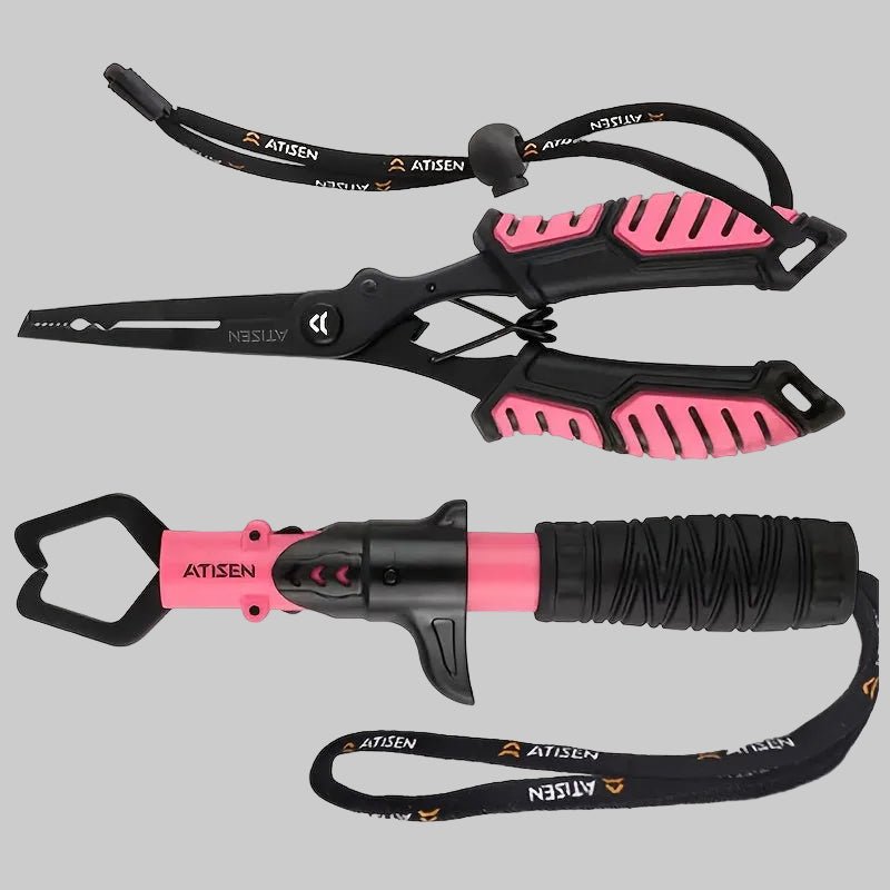 Stainless Steel Fishing Pliers Set – Durable Hand Tools for Fishing Use (2 - Piece) - Bush Range