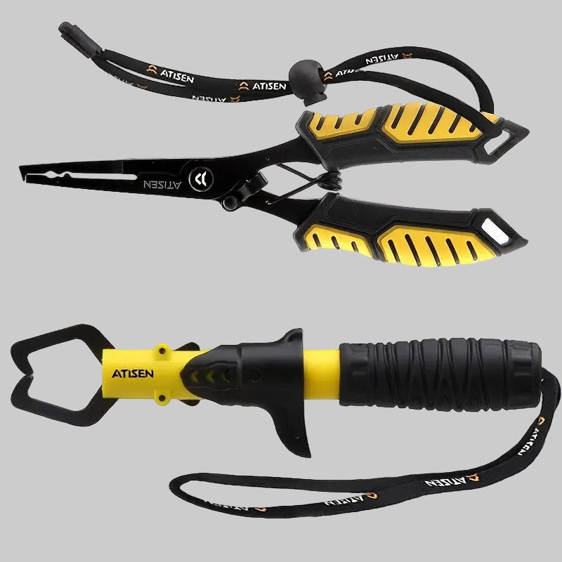 Stainless Steel Fishing Pliers Set – Durable Hand Tools for Fishing Use (2 - Piece) - Bush Range