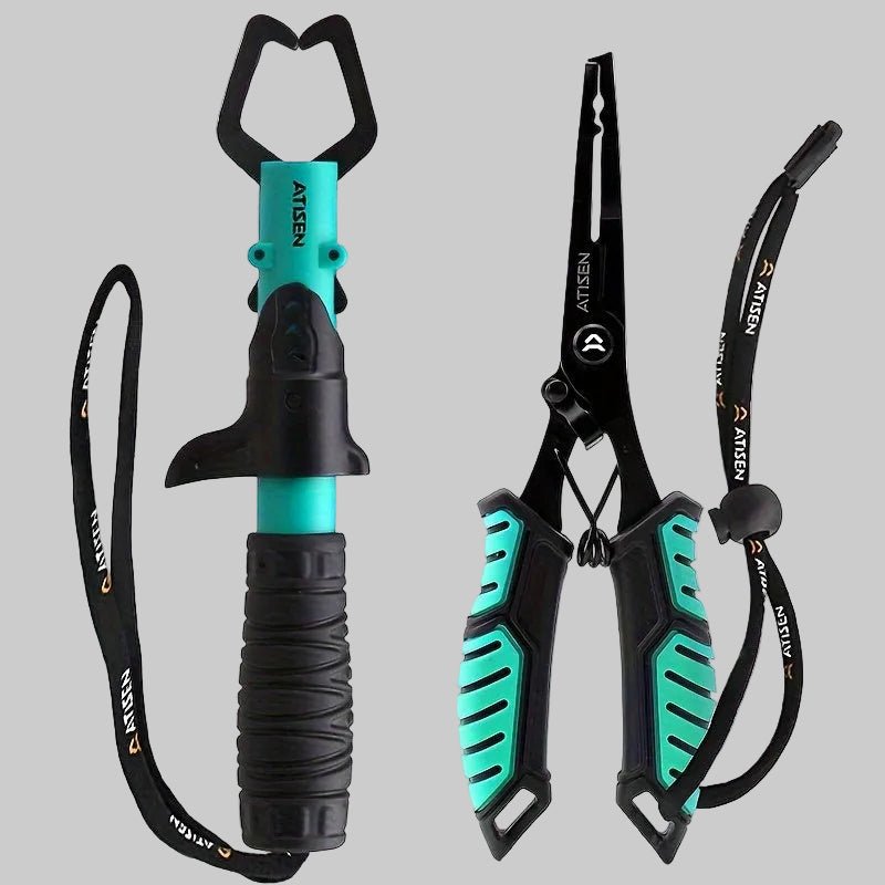 Stainless Steel Fishing Pliers Set – Durable Hand Tools for Fishing Use (2 - Piece) - Bush Range