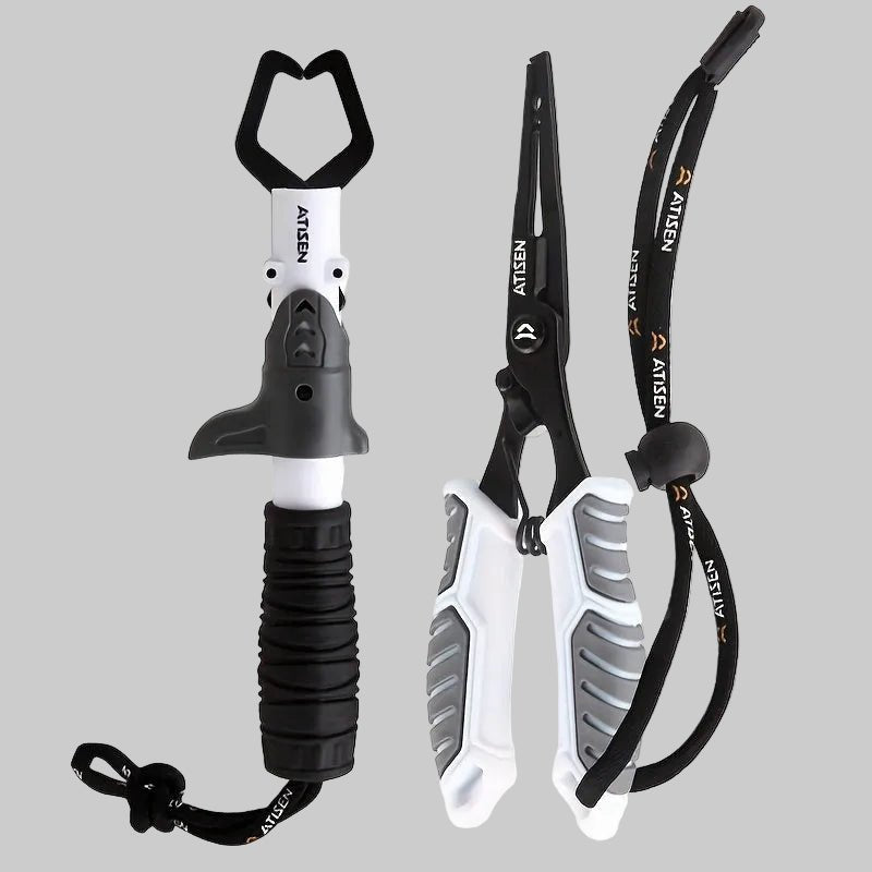 Stainless Steel Fishing Pliers Set – Durable Hand Tools for Fishing Use (2 - Piece) - Bush Range