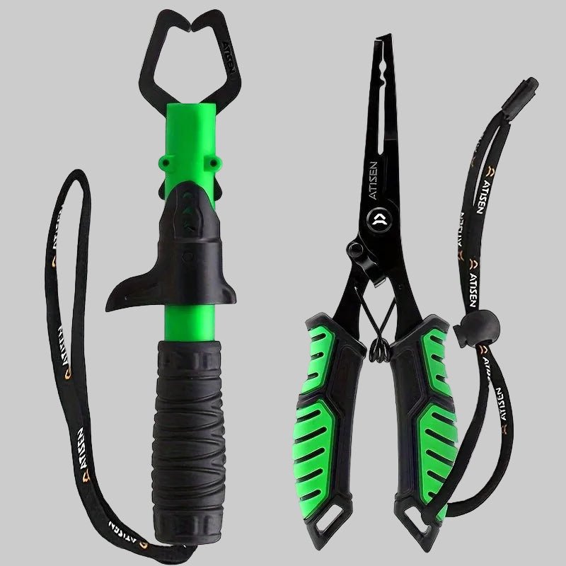 Stainless Steel Fishing Pliers Set – Durable Hand Tools for Fishing Use (2 - Piece) - Bush Range