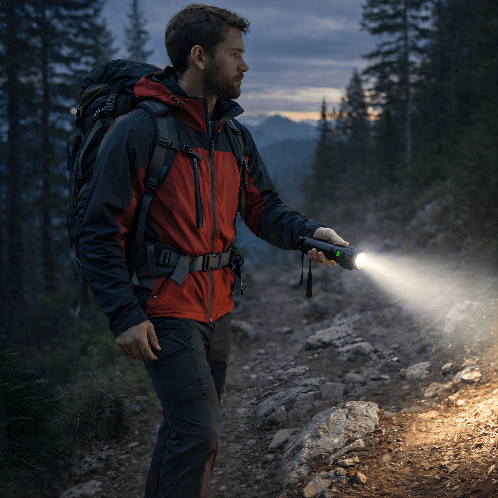 Ultra - Bright LED Torch - Up to 10,000 Lumens - Bush Range