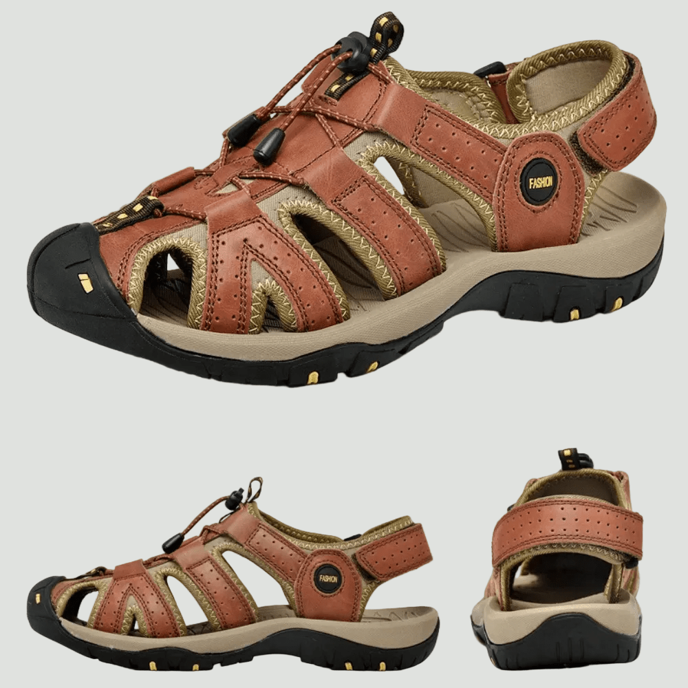 Water Resistant Outdoor Hiking Sandals – Lightweight Grip Support - Bush Range