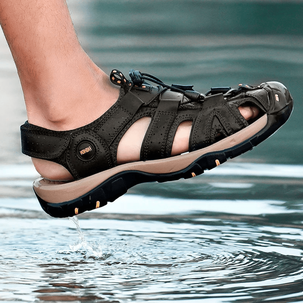Water Resistant Outdoor Hiking Sandals – Lightweight Grip Support - Bush Range