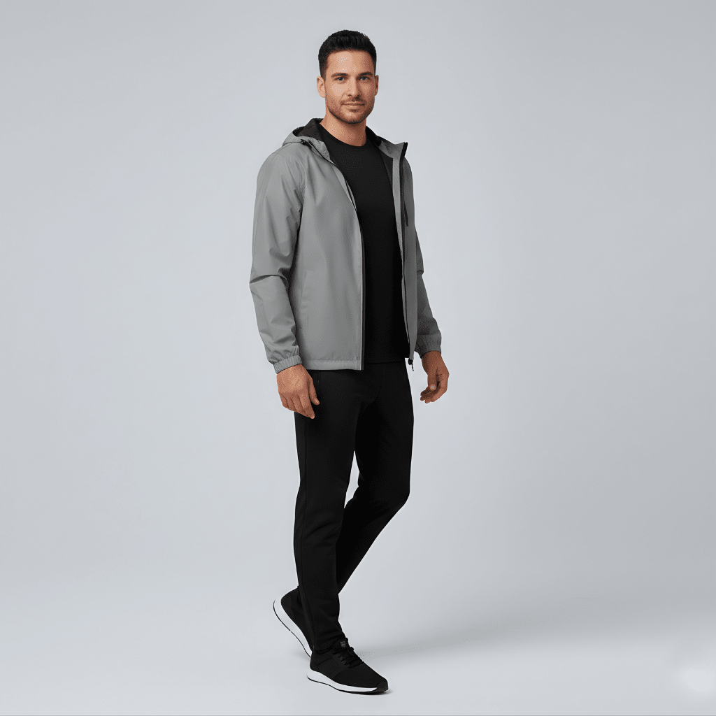 Waterproof Reflective Running & Hiking Jacket – Lightweight Outdoor Protection - Bush Range