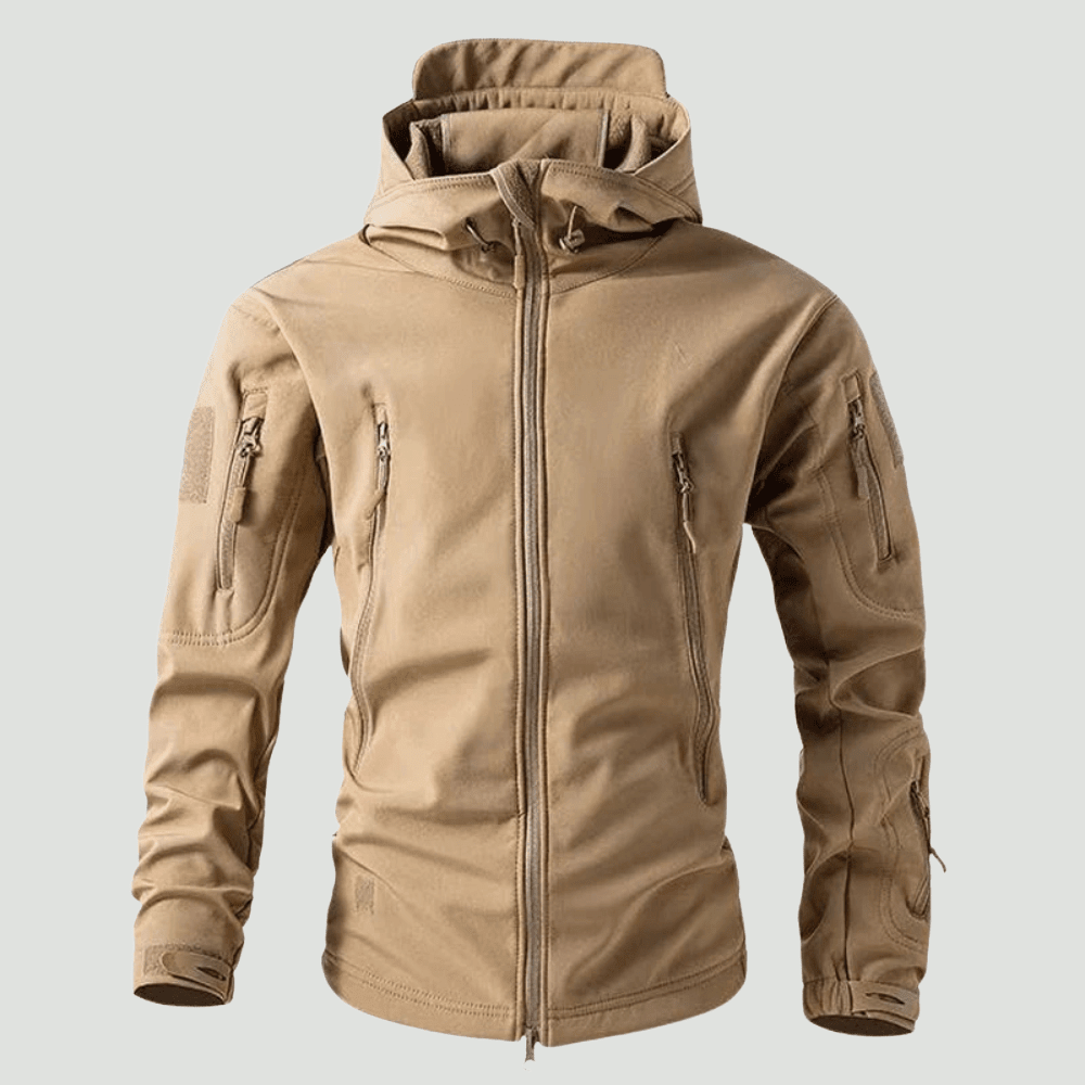 Waterproof Softshell Outdoor Jacket – Hooded Protection for All Conditions - Bush Range