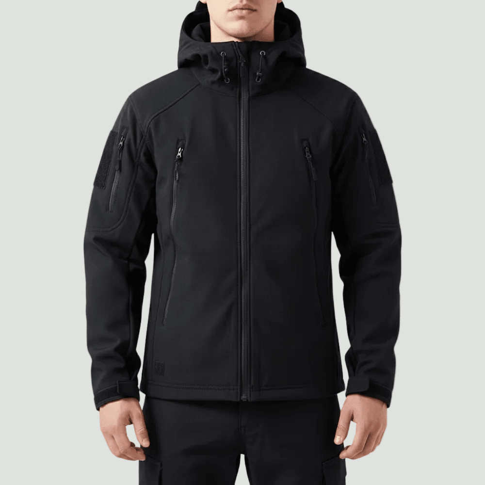 Waterproof Softshell Outdoor Jacket – Hooded Protection for All Conditions - Bush Range
