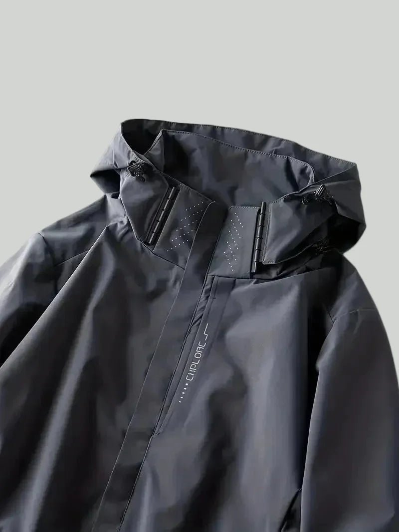 Waterproof Windproof Outdoor Jacket – Lightweight Unisex Layer - Bush Range