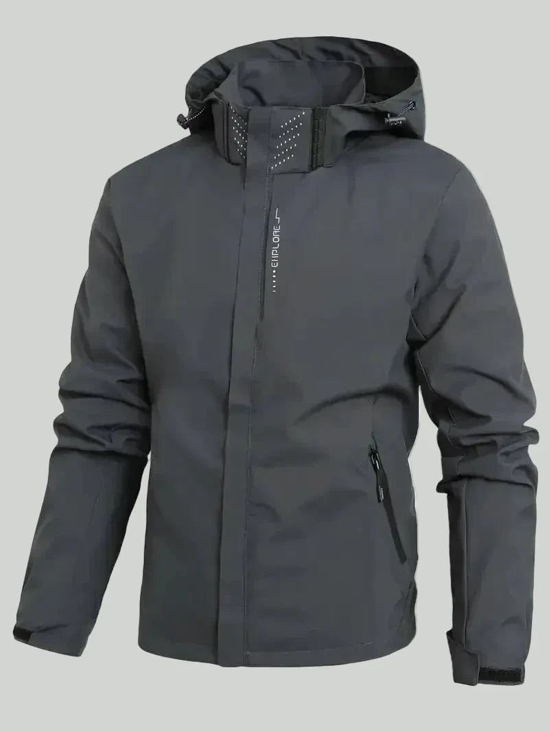 Waterproof Windproof Outdoor Jacket – Lightweight Unisex Layer - Bush Range