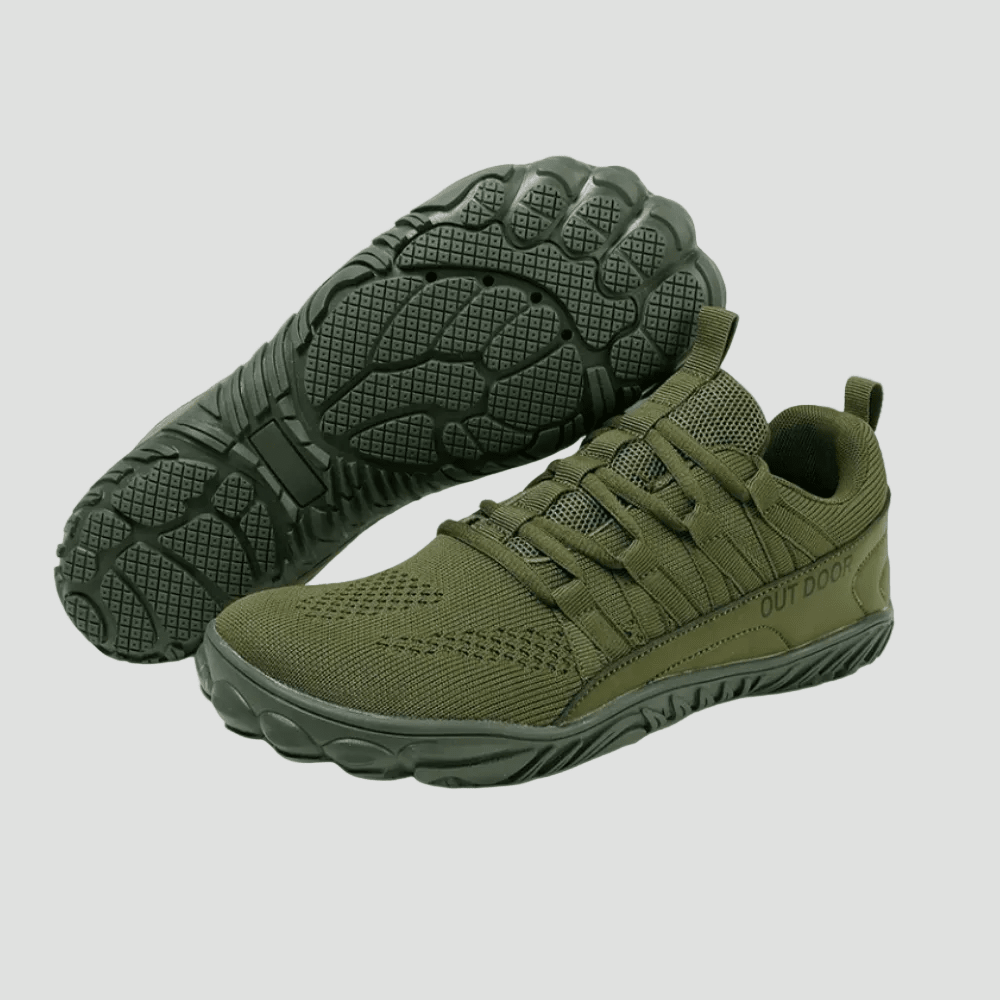 Wide - Fit Barefoot Walking Shoes – Breathable Design with Grippy Outsole - Bush Range