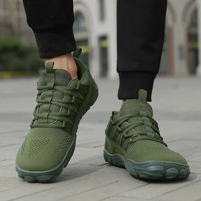 Wide - Fit Barefoot Walking Shoes – Breathable Design with Grippy Outsole - Bush Range