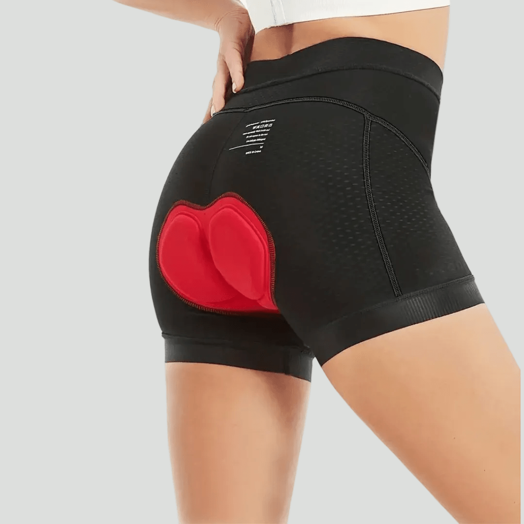 Women’s Breathable Cycling Shorts – Gel - Padded Supportive Fit - Bush Range